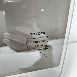 2018-2024 TOYOTA CAMRY REAR LEFT DRIVER SIDE DOOR MOVABLE WINDOW GLASS OEM