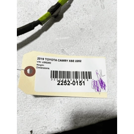 2019-2024 TOYOTA CAMRY REAR LEFT DRIVER SIDE DOOR WIRE WIRING HARNESS OEM 2019-2024 TOYOTA CAMRY REAR LEFT DRIVER SIDE DOOR WIRE WIRING HARNESS OEM