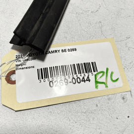 2018-2024 TOYOTA CAMRY REAR LEFT SIDE DOOR WINDOW INNER WEATHERSTRIP SEAL OEM