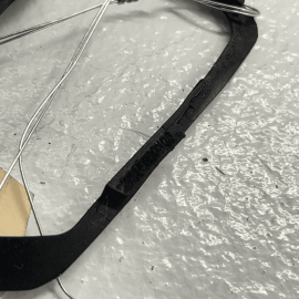 REAR LEFT DRIVER SIDE DOOR EXTERIOR HANDLE SEAL PAD OEM 07-13 MERCEDES S550