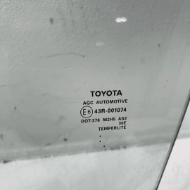 2018-2024 TOYOTA CAMRY FRONT LEFT DRIVER SIDE DOOR WINDOW GLASS OEM