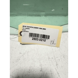 2018-2024 TOYOTA CAMRY FRONT LEFT DRIVER SIDE DOOR WINDOW GLASS OEM