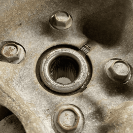 17-20 TESLA MODEL S AWD REAR RIGHT PASSENGER BRAKE SPINDLE KNUCKLE HUB ASSY