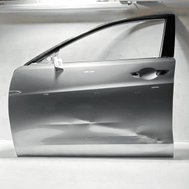 DEFECT! 2015-2020 ACURA TLX FRONT LEFT DRIVER DOOR SHELL LUNAR SILVER NH830M OEM