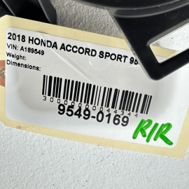 HONDA ACCORD 2018-2022 REAR RIGHT PASSENGER SIDE DOOR INTERIOR HANDLE OEM