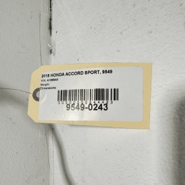 Honda Accord 18-20 Sport Radar Cruise Control Distance Sensor W/ Bracket OEM