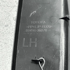 2020-2024 Toyota Camry Rear Left Driver Side Taillight Lamp Access Cover OEM