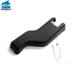 2003-2009 HUMMER H2 REAR RIGHT DRIVER SIDE SEAT TRACK HINGE COVER TRIM OEM