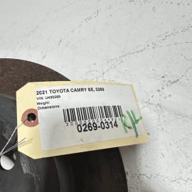 Rear Left Or Right Disc Brake Rotor Toyota Camry 2018-2024 OEM