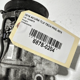 2015-16-17-18-19-2020 ACURA TLX AC AIR CONDITIONING COMPRESSOR & CLUTCH OEM