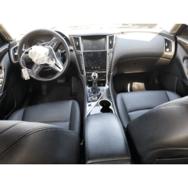 14-20 Infiniti Q50 Q60 Front Left Driver Seat Track Corner Inner Trim Cover