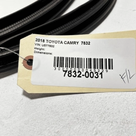 TOYOTA CAMRY 2018-2024 FRONT LEFT DRIVER SIDE DOOR BODY WEATHERSTRIP SEAL OEM