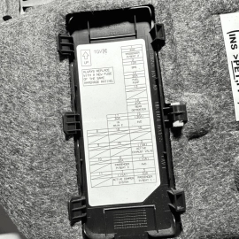 2021-2023 ACURA TLX REAR LEFT DRIVER  SIDE TRUNK TRIM CARGO LINING COVER OEM 2021-2023 ACURA TLX REAR LEFT DRIVER  SIDE TRUNK TRIM CARGO LINING COVER OEM