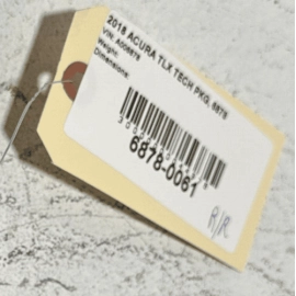 ACURA TLX 2015-2020 REAR LEFT OR RIGHT SIDE DOOR AUDIO SPEAKER OEM = 1 PCS =