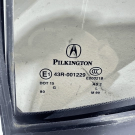 ACURA TLX 2015-2020 REAR LEFT DRIVER SIDE DOOR QUARTER WINDOW GLASS & SEAL OEM