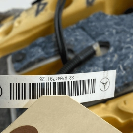 Mercedes W221 S550 Front Passenger Bottom Lower Seat Cushion Black OEM 2010