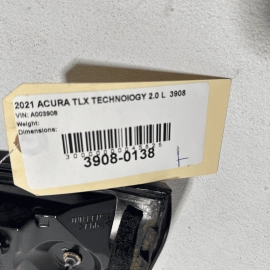 Rear Left Side Inner Tail Light Assembly Acura TLX 2021-2023 OEM
