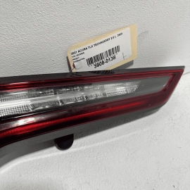 Rear Left Side Inner Tail Light Assembly Acura TLX 2021-2023 OEM