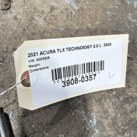 2021 - 2023 ACURA TLX TECH PKG LEFT DRIVER SKIRT ROCKER PANEL MOLDING NH797M OEM