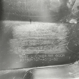 2016-2022 HONDA PILOT REAR LEFT DRIVER SIDE INTERIOR DOOR PANEL COVER TRIM OEM