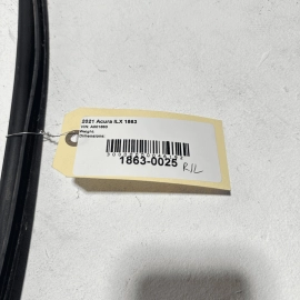2013-2022 ACURA ILX REAR DRIVER DOOR WINDOW RUN CHANNEL WEATHERSTRIP SEAL OEM