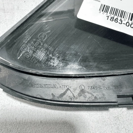 ACURA ILX 2013 - 2022 REAR LEFT DRIVER SIDE DOOR WINDOW VENT GLASS OEM
