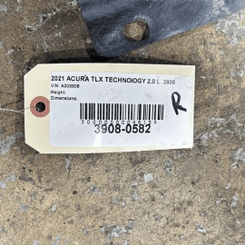 ACURA TLX 2021-2023 PASSENGER SIDE FLOOR UNDER BODY SPLASH SHIELD COVER OEM