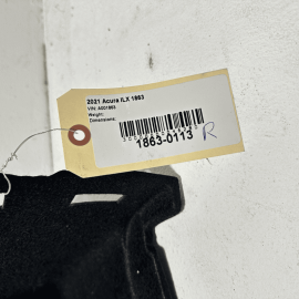 2016 - 2022 ACURA ILX TRUNK RIGHT PASSENGER SIDE QUARTER TRIM COVER PANEL OEM