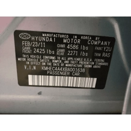 2009-2015 Hyundai Sonata Hybrid Engine Crankshaft Position Sensor OEM