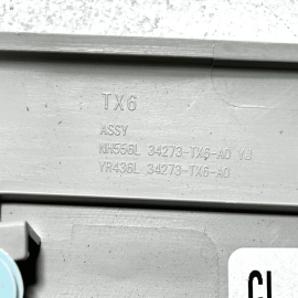 2019 - 2022 ACURA ILX HIGH MOUNT 3RD BRAKE STOP LIGHT LAMP CAP COVER TRIM OEM