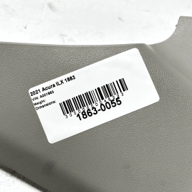 2019-2022 ACURA ILX REAR PASSENGER SIDE C PILLAR TRIM COVER QUARTER PANEL OEM