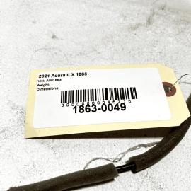 2019-22 ACURA ILX Exterior Roof Shark Fin Antenna White = NH883P = OEM