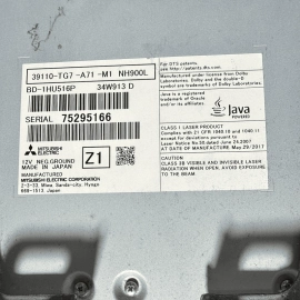 2016-2018 HONDA PILOT ELITE FRONT BLU RAY DVD CD PLAYER UNIT OEM