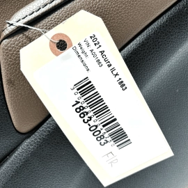 2019-2022 Acura ILX Front Passenger Door Interior Trim Lining Panel YR545L OEM