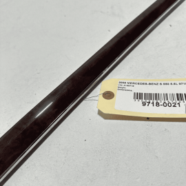 2007-2009 MERCEDES S550 W221 REAR RIGHT PASSENGER SIDE DOOR WOOD TRIM BEZEL OEM