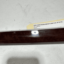 2007-2009 MERCEDES S550 W221 REAR RIGHT PASSENGER SIDE DOOR WOOD TRIM BEZEL OEM