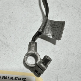 2007-2010 MERCEDES W221 S550 TRUNK NEGATIVE GROUND BATTERY WIRE CABLE OEM