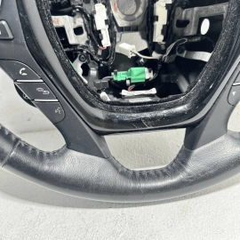 2016-2018 HONDA PILOT ELITE STEERING WHEEL BLACK LEATHER OEM