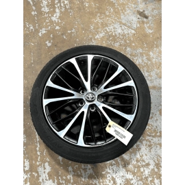 Wheel Alloy Black Chrome 18 Inch W/ Tire 235 45 18 Toyota Camry SE 2018-2020 OEM
