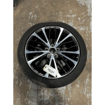 Wheel Alloy Black Chrome 18 Inch W/ Tire 235 45 18 Toyota Camry 2018-2020 OEM