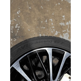 Wheel Alloy Black Chrome W/ Tire 235 45 18 Toyota Camry 2018-2020 OEM