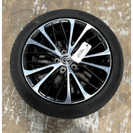 Wheel Alloy Black Chrome W/ Tire 235 45 18 Toyota Camry 2018-2020 OEM