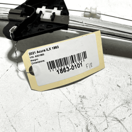 2016-22 ACURA ILX FRONT RIGHT PASSENGER SIDE DOOR WINDOW REGULATOR W/ MOTOR OEM