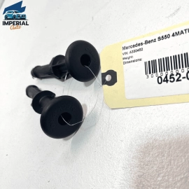 10-13 MERCEDES W221 S550 FRONT RIGHT OR LEFT SEAT HEADREST GUIDE INSERT SET