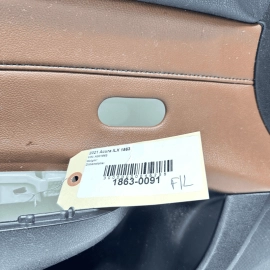 2019-2022 ACURA ILX FRONT LEFT DRIVER DOOR PANEL TRIM COVER BROWN OEM