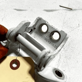 ACURA ILX 2013-2022 REAR LEFT DRIVER SIDE DOOR HINGE UPPER OEM = NH883P =