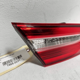 2018 - 2020 TOYOTA CAMRY REAR LEFT DRIVER SIDE INNER TAILLIGHT LAMP OEM