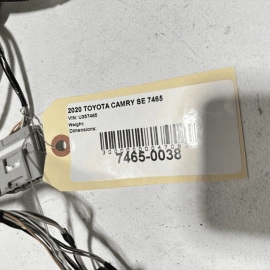 2019-2021 TOYOTA CAMRY SE DASHBOARD INSTRUMENT PANEL WIRE WIRING HARNESS OEM 2019-2021 TOYOTA CAMRY SE DASHBOARD INSTRUMENT PANEL WIRE WIRING HARNESS OEM