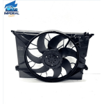 DAMAGED ! 2007-2011 Mercedes W221 S550 Engine Cooling Fan Motor Assembly OE