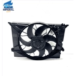 DAMAGED ! 2007-2011 Mercedes W221 S550 Engine Cooling Fan Motor Assembly OE